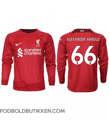 Liverpool Alexander-Arnold #66 Hjemmebanetrøje 2022-23 Langærmet